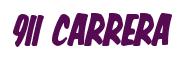 Rendering -911 CARRERA - using Big Nib