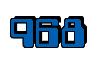 Rendering -968 - using Computer Font