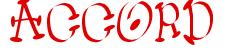 Rendering -ACCORD - using Wacko