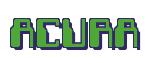 Rendering -ACURA - using Computer Font
