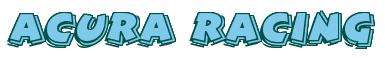 Rendering -ACURA RACING - using Comic Strip