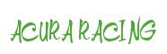 Rendering -ACURA RACING - using Memo