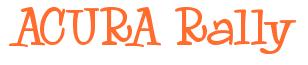 Rendering -ACURA Rally - using Whoa Whoa
