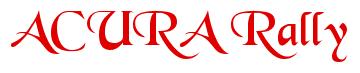 Rendering -ACURA Rally - using Black Chancery