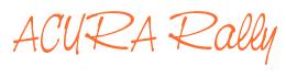 Rendering -ACURA Rally - using Neville Script
