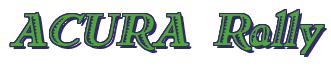 Rendering -ACURA Rally - using Romana