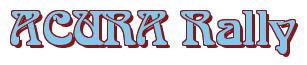 Rendering -ACURA Rally - using Romaneste
