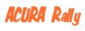 Rendering -ACURA Rally - using Big Nib