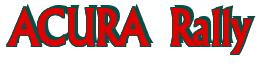 Rendering -ACURA Rally - using Flair