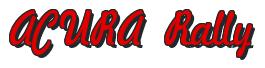 Rendering -ACURA Rally - using Jot-down 