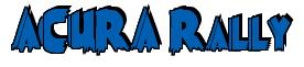 Rendering -ACURA Rally - using Poster