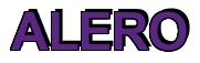Rendering -ALERO - using Arial Bold