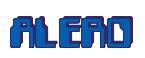 Rendering -ALERO - using Computer Font