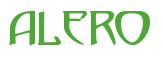Rendering -ALERO - using Saga