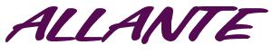 Rendering -ALLANTE - using Chicago Style