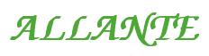 Rendering -ALLANTE - using Zapf Chancery