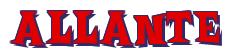 Rendering -ALLANTE - using Spooky Magic