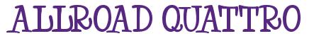 Rendering -ALLROAD QUATTRO - using Whoa Whoa