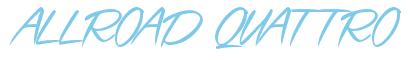Rendering -ALLROAD QUATTRO - using Speed Stroke