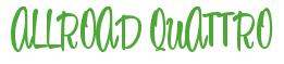 Rendering -ALLROAD QUATTRO - using Bean Sprout