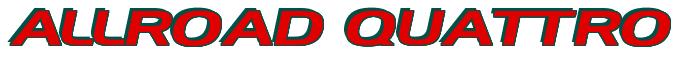 Rendering -ALLROAD QUATTRO - using Aero Extended