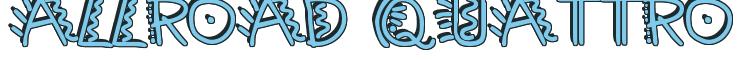 Rendering -ALLROAD QUATTRO - using Manic Pop Thrill 