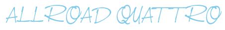 Rendering -ALLROAD QUATTRO - using Neville Script
