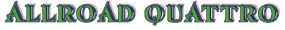 Rendering -ALLROAD QUATTRO - using Race Chisel