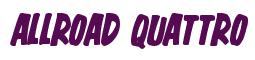 Rendering -ALLROAD QUATTRO - using Big Nib