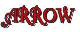 Rendering -ARROW - using Fonteroy Brown