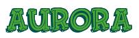 Rendering -AURORA - using FinkBold