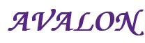 Rendering -AVALON - using Zapf Chancery