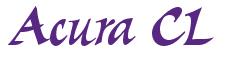 Rendering -Acura CL - using Braveheart