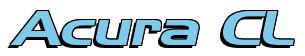 Rendering -Acura CL - using Aero Extended