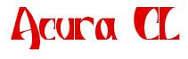 Rendering -Acura CL - using IndiosBravos