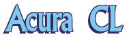 Rendering -Acura CL - using Flair