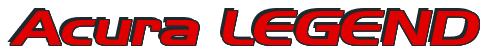 Rendering -Acura LEGEND - using Aero Extended
