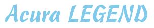 Rendering -Acura LEGEND - using Hind