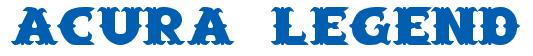 Rendering -Acura LEGEND - using Saloon