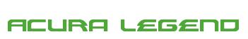 Rendering -Acura LEGEND - using Alexis