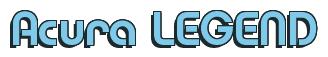 Rendering -Acura LEGEND - using Charlet