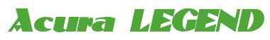 Rendering -Acura LEGEND - using Constantine