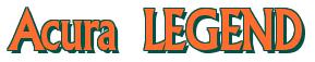 Rendering -Acura LEGEND - using Flair