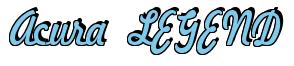 Rendering -Acura LEGEND - using Jot-down 