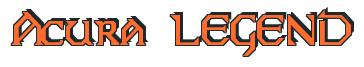 Rendering -Acura LEGEND - using Norman Normal
