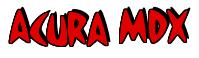 Rendering -Acura MDX - using Strike