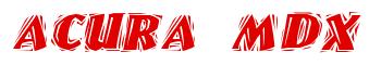 Rendering -Acura MDX - using Cut Ragged