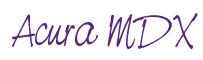 Rendering -Acura MDX - using Neville Script