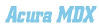 Rendering -Acura MDX - using Boroughs