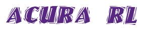Rendering -Acura RL - using Cut Ragged